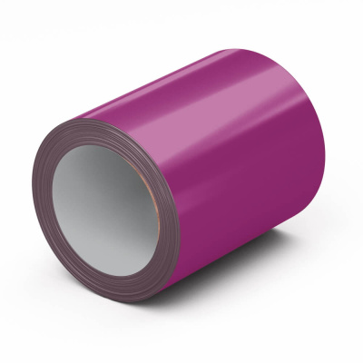 Рулон стали полиэстер RAL4006 Пурпурный 0.45х1250мм открытый Рулон стали полиэстер RAL4006 Пурпурный 0.45х1250мм открытый