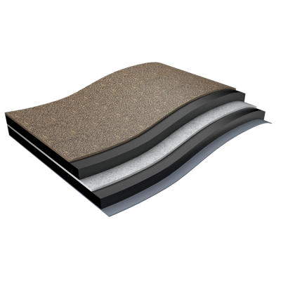 Ендовый ковер Docke PIE/ 1000/ Графит 10м. фото Центр Металлокровли