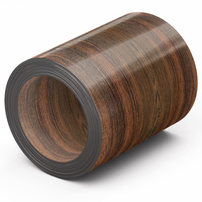 Рулон стали под дерево Античное Дерево 3D 0.45х1250мм Принтек Россия 2х сторонний отмотка Рулон стали под дерево Античное Дерево 3D 0.45х1250мм Принтек Россия 2х сторонний отмотка