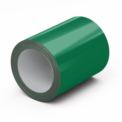 Рулон стали полиэстер RAL6029 Зеленая Мята 0.45х1250мм открытый Рулон стали полиэстер RAL6029 Зеленая Мята 0.45х1250мм открытый